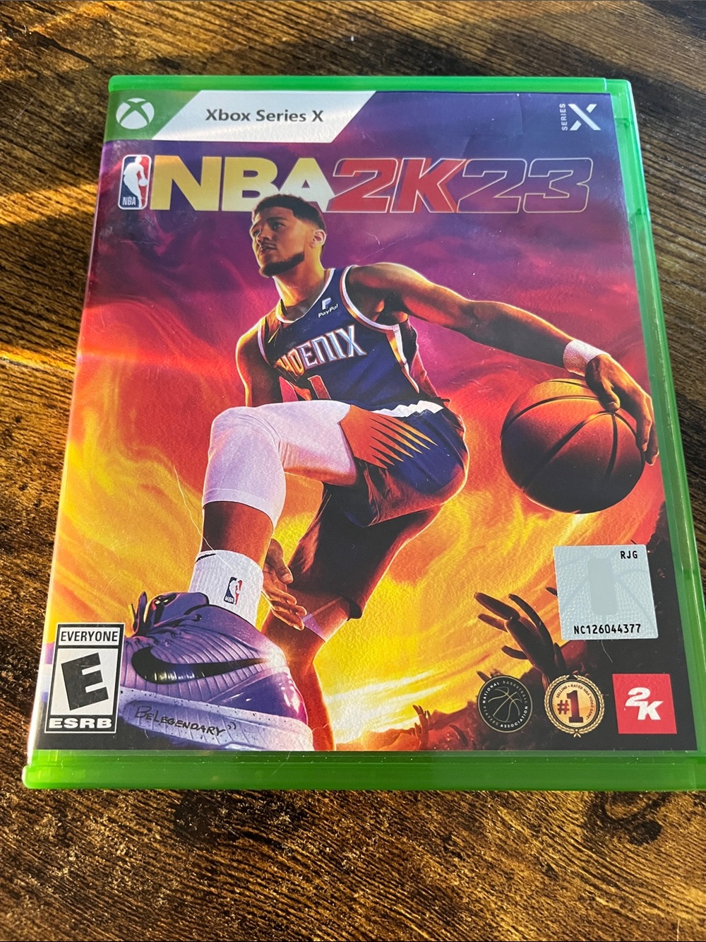 NBA 2K23 Xbox Series X Video Game - Green Case with Purple & Orange Cover